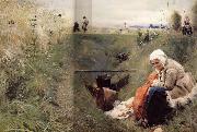 Anders Zorn Our Daily Bread oil on canvas